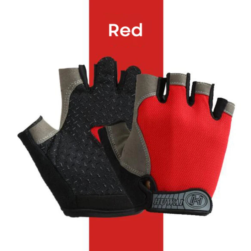 Gym Gloves Fingerless Sports Fitness Training Men's Cycling Gloves Woman Motorcycle Mtb Anti-slip Gloves Bicycle Accessories