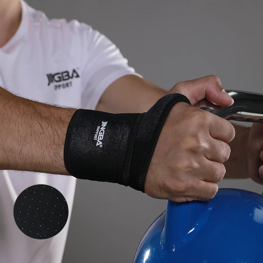 Neoprene Breathable Adjustable Wrist Support Wrap for Weightlifting and Kettlebell Training