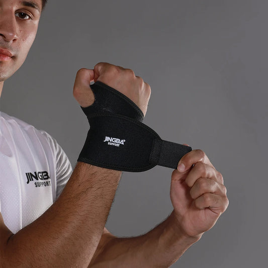 Neoprene Breathable Adjustable Wrist Support Wrap for Weightlifting and Kettlebell Training